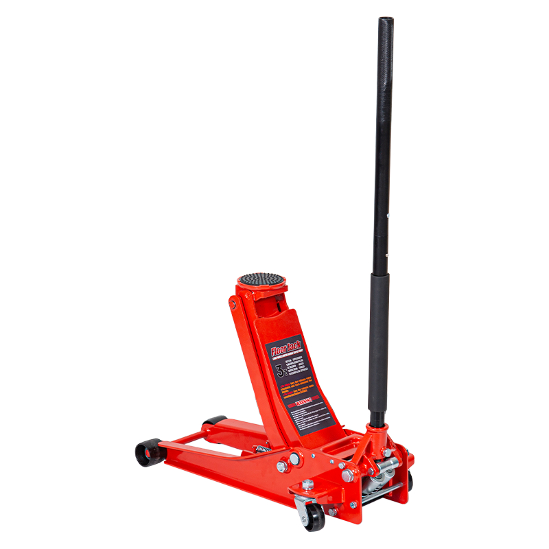 Cric de sol professionnel à profil bas OY1051L 3 tonnes (pompe double)