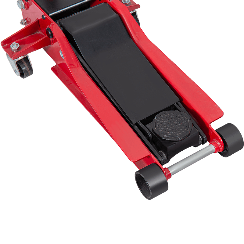 Cric de sol portable à profil bas OY1055L de 5 tonnes (pompe double)