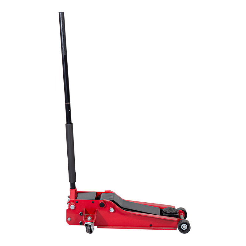 Cric de sol portable à profil bas OY1055L de 5 tonnes (pompe double)