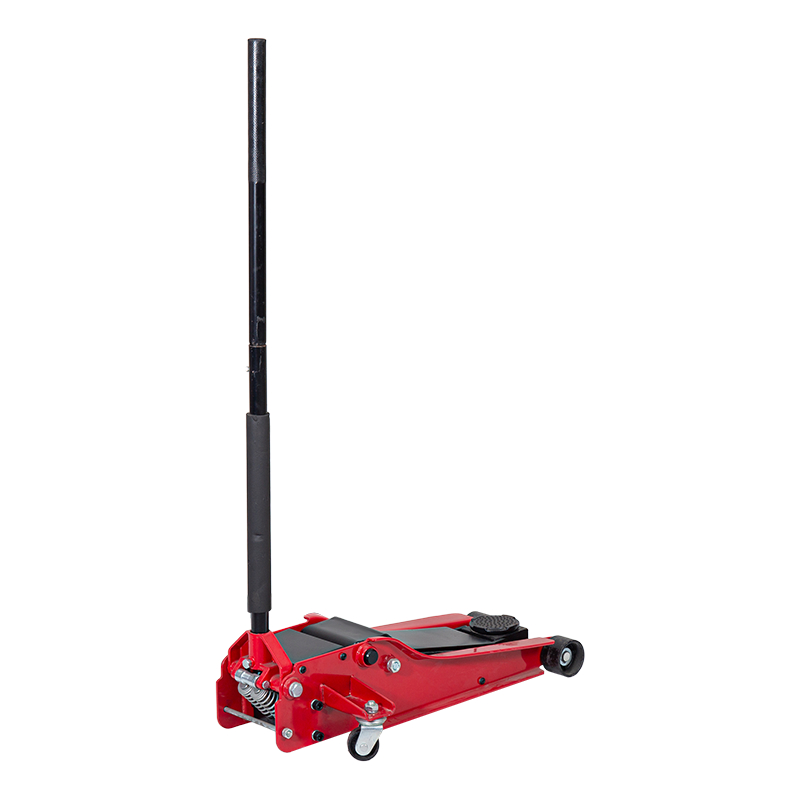 Cric de sol portable à profil bas OY1055L de 5 tonnes (pompe double)