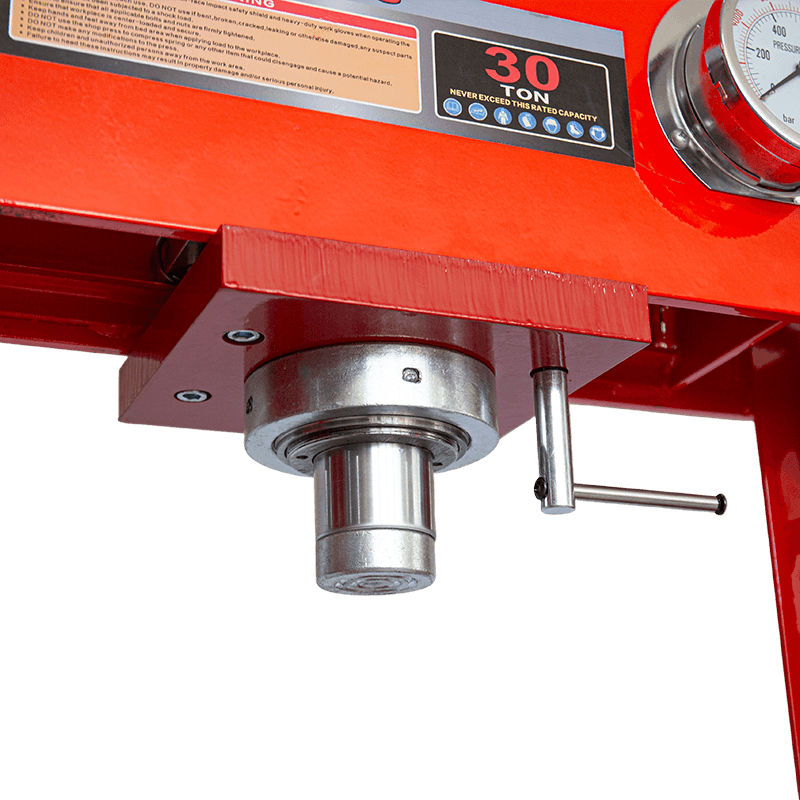 Presse d'atelier hydraulique à commande au pied OY2030D-2 de 30 tonnes avec jauge