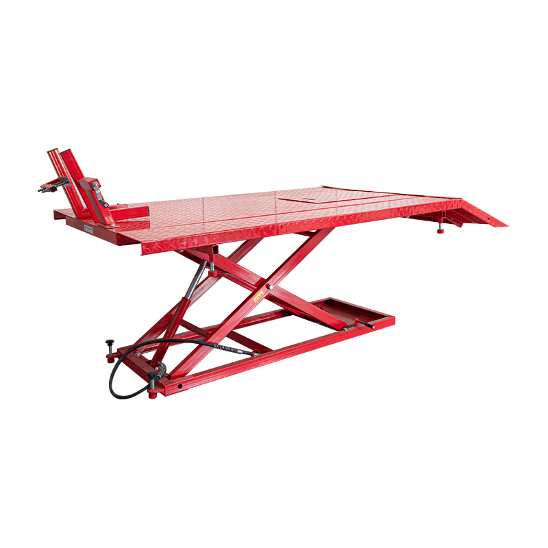 OY6006 1500LB élévateur à moto pneumatique de qualité professionnelle
