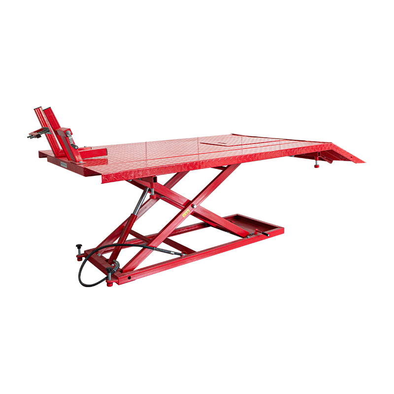 OY6006 1500LB élévateur à moto pneumatique de qualité professionnelle