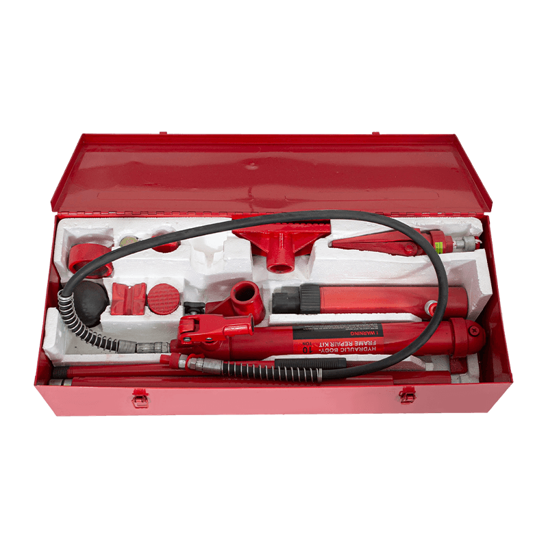 OY3110 Cric Porta Power hydraulique 10 tonnes avec protection contre surcharge