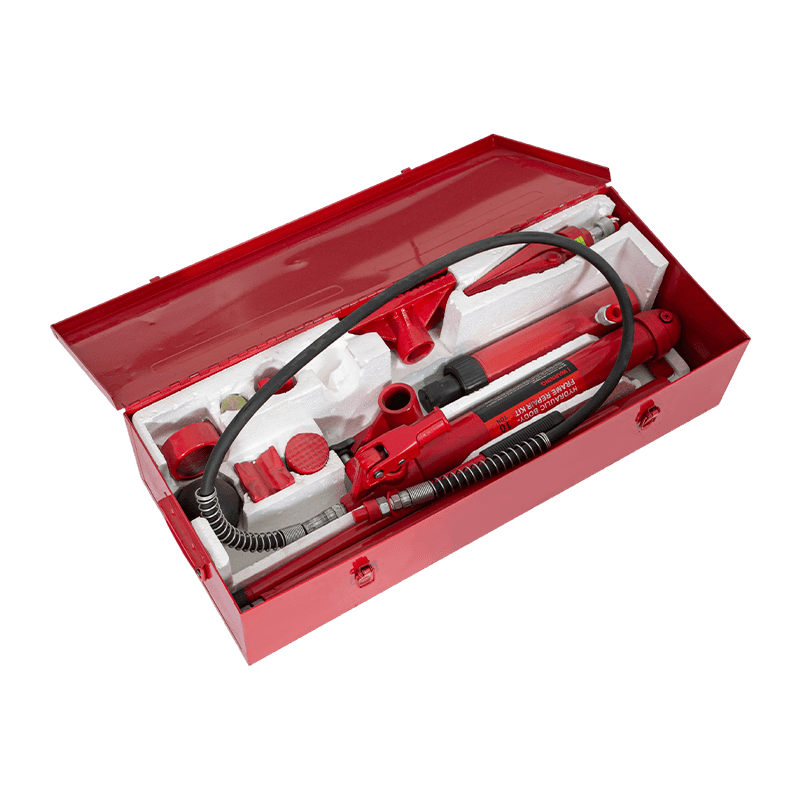 OY3110 Cric Porta Power hydraulique 10 tonnes avec protection contre surcharge