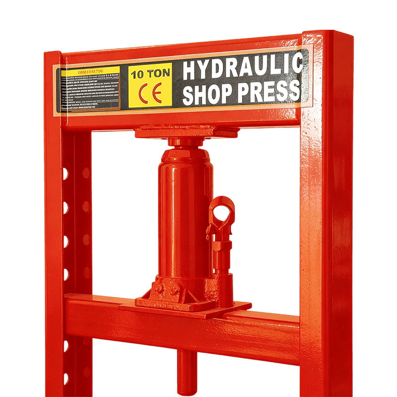 Presse d'atelier hydraulique manuelle standard OY2010 de 10 tonnes