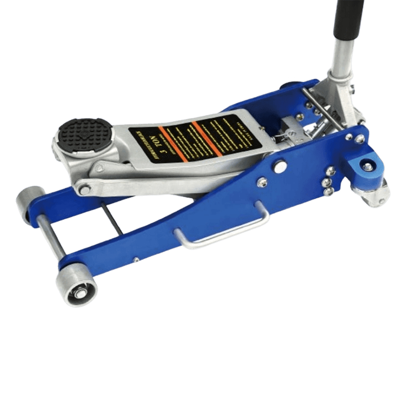 Cric de sol en aluminium haute capacité OY1058A 3 tonnes (pompe double)