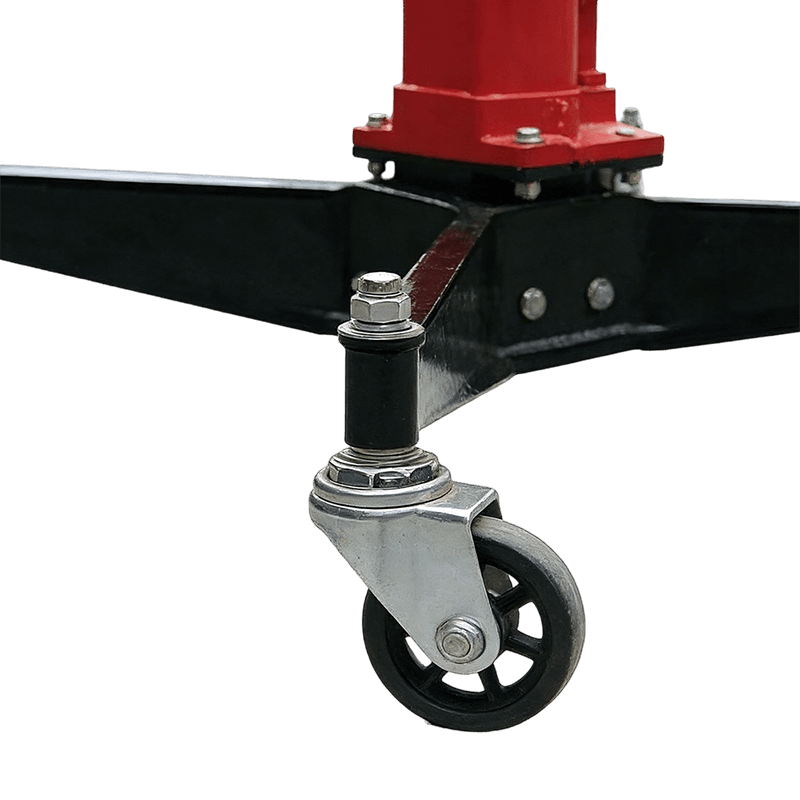 Cric de transmission monté sur roulette OY1102B de 0,5 tonne