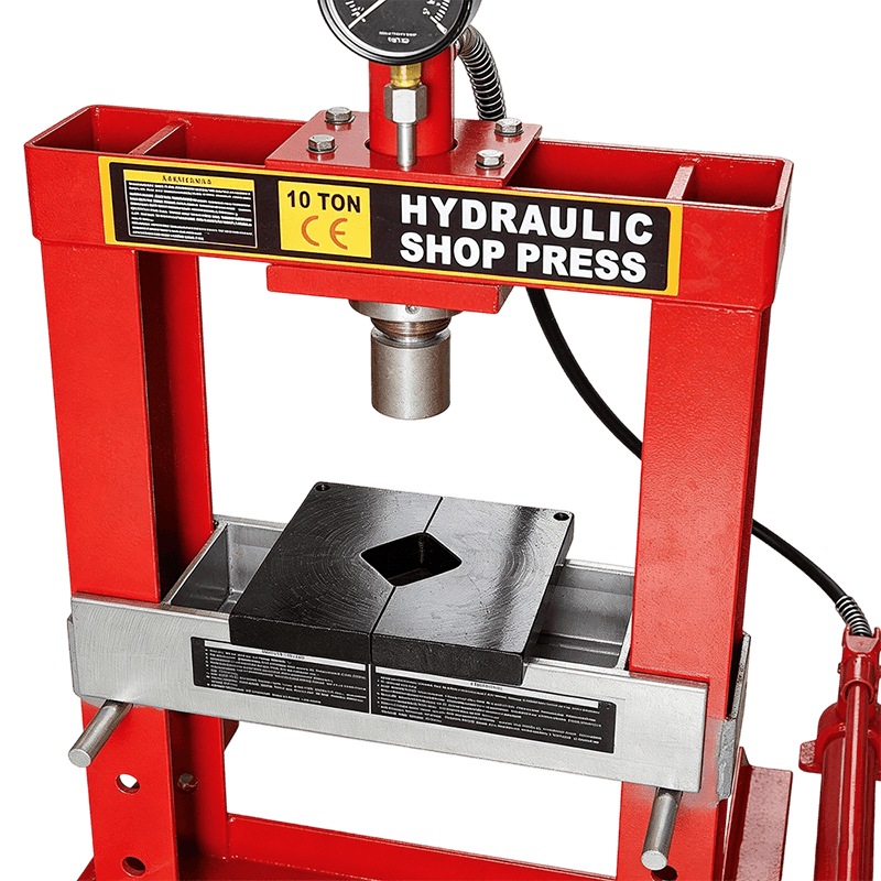 Presse d'atelier hydraulique portable OY2010A de 10 tonnes
