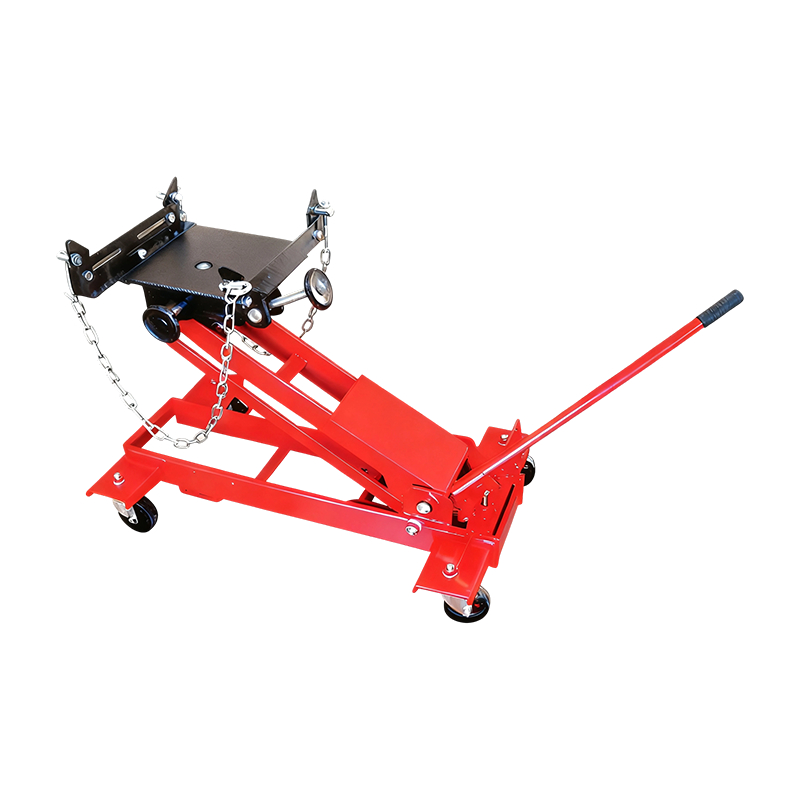 Cric de transmission au sol monté sur roulette OY2102 de 1 tonne
