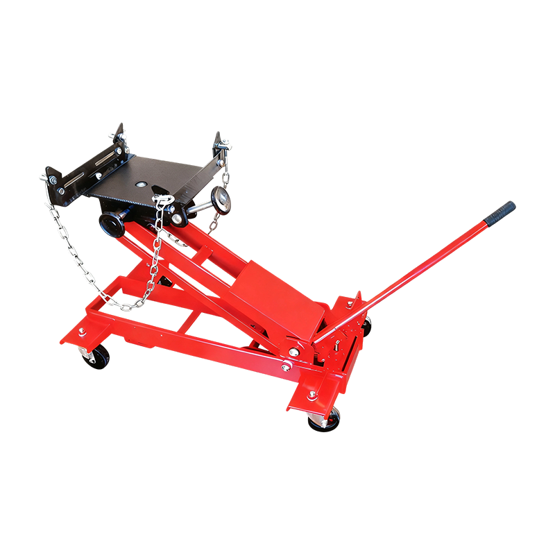 Cric de transmission au sol monté sur roulette OY2102 de 1 tonne