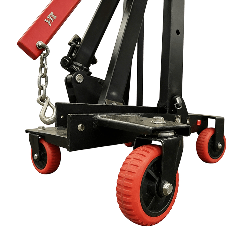 Grue d'atelier mobile pliable CE-professionnelle OY5102B-C de 2 tonnes