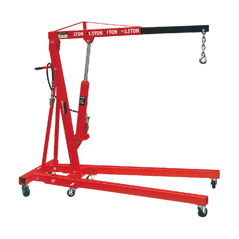 Grue d'atelier professionnelle CE à pliage rapide OY5102B-Q de 2 tonnes