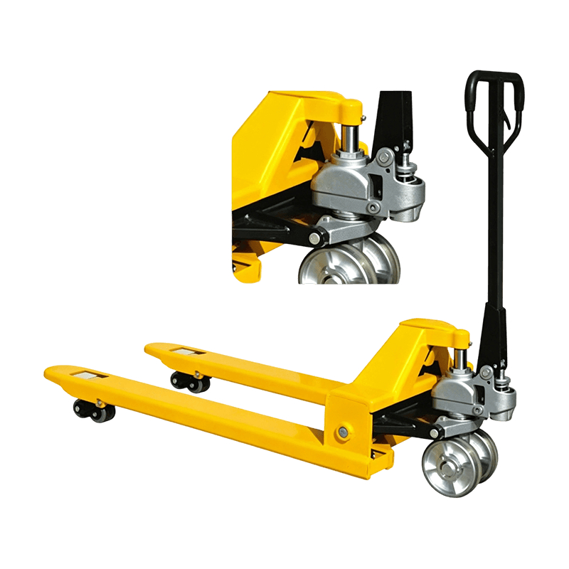 OY01DF Transpalette manuel hydraulique 1000 kg à fourches étroites