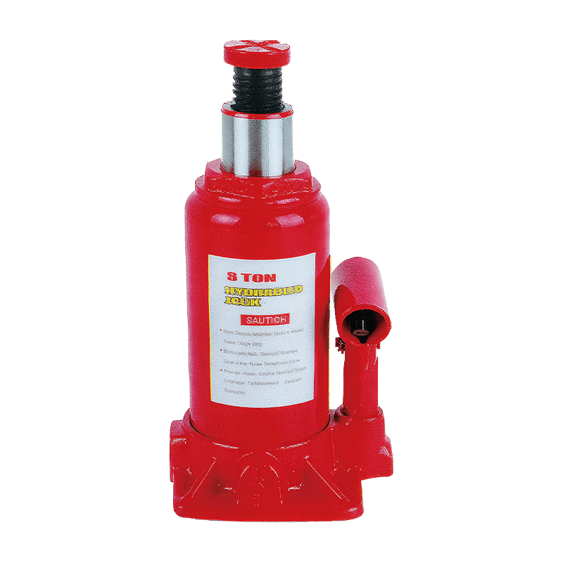 Cric de bouteille hydraulique à base antidérapante OY108B de 8 tonnes