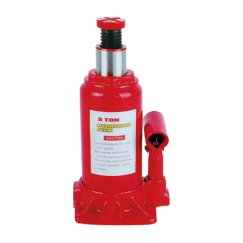 Cric de bouteille hydraulique à base antidérapante OY108B de 8 tonnes