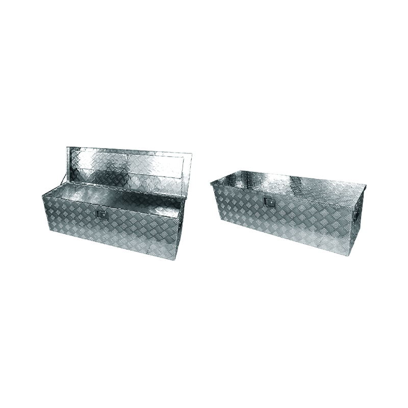 Étui à outils verrouillable en aluminium OY9064-2 à usage moyen