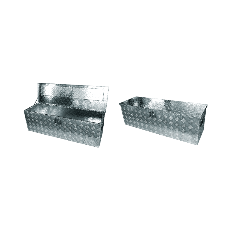 Étui à outils verrouillable en aluminium OY9064-2 à usage moyen