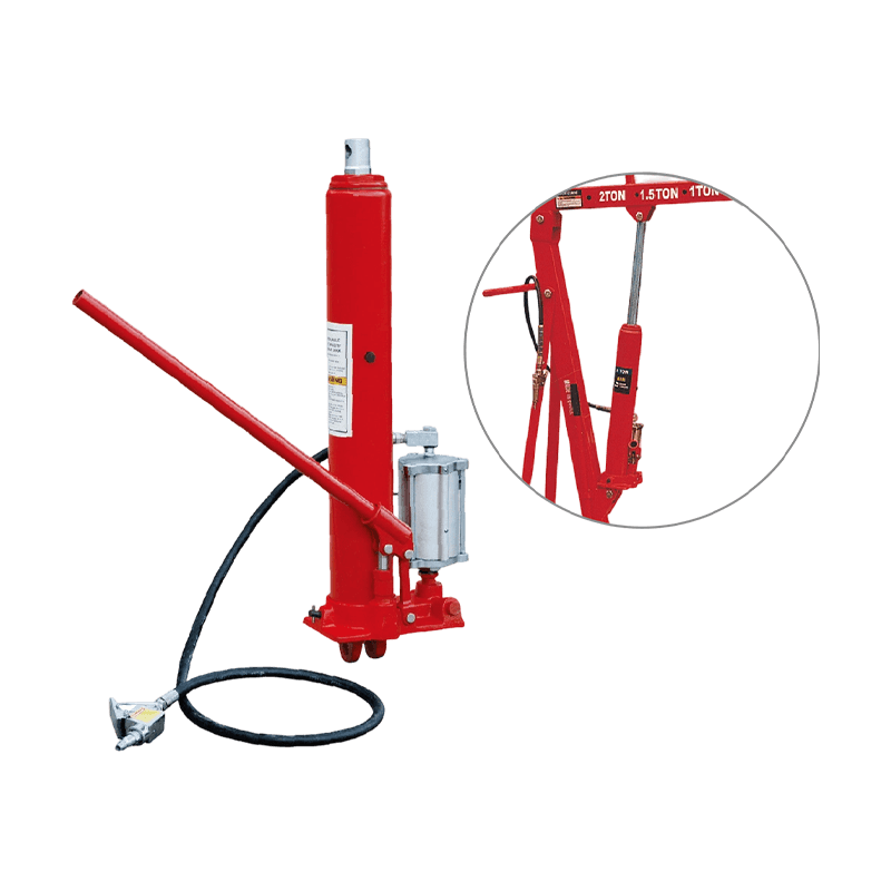 OY9108 Cric d'atelier pneumatique hydraulique compact 8 tonnes
