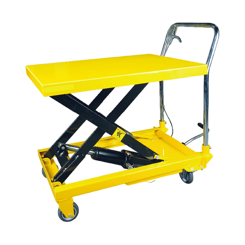 Chariot de table de levage à ciseaux hydraulique compact OYP150 150 kg