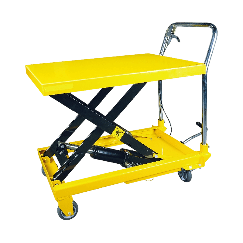 Chariot de table de levage à ciseaux hydraulique compact OYP150 150 kg