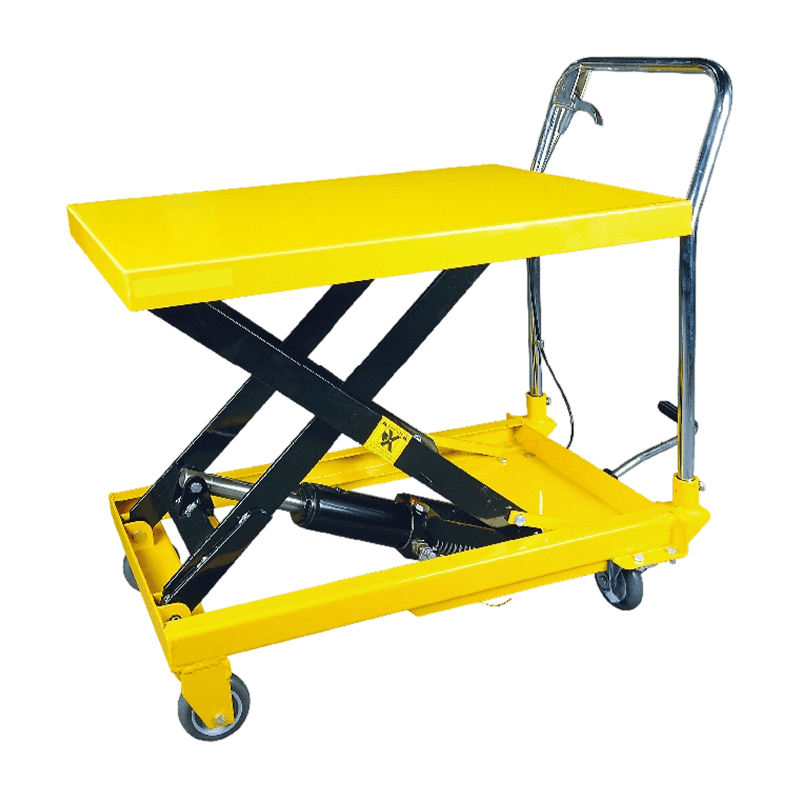 Chariot de table de levage à ciseaux hydraulique de capacité moyenne OYP500 500 kg