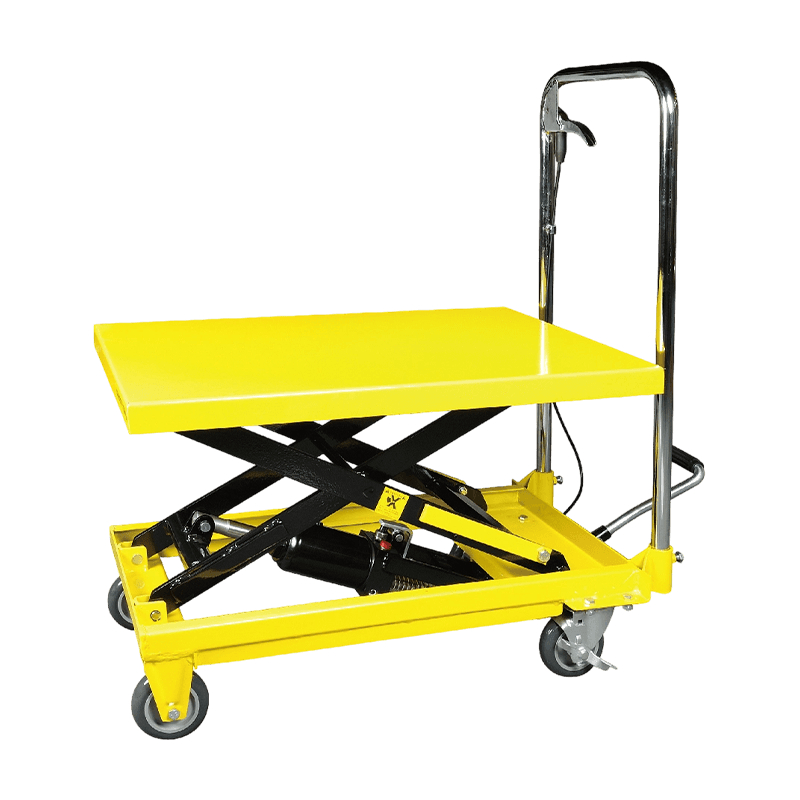 Chariot de table de levage à ciseaux hydraulique robuste OYP750 750 kg