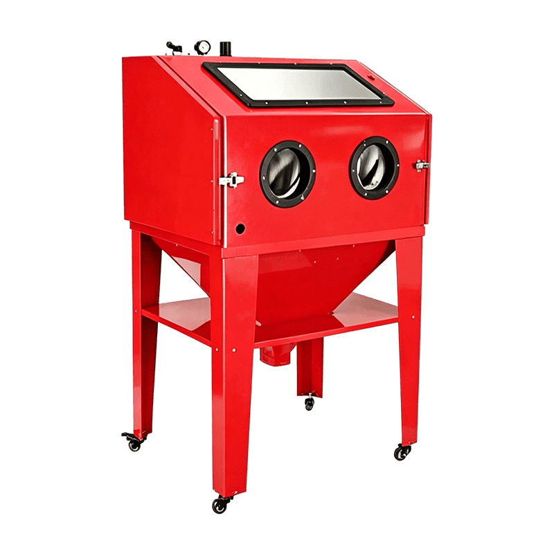 Armoire de sablage électrique OYSBC350A à grande chambre de 350 litres